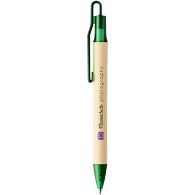 Ручка кулькова Safi , колір темно-зелений - 10758444- Фото №2