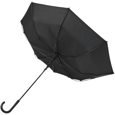 Зонт автоматический Kaia  23'', цвет сплошной черный - 10940701- Фото №4