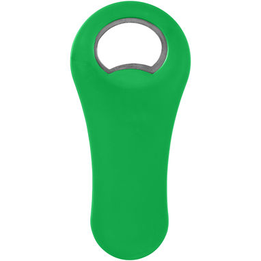 Відкривачка магнітна для пляшок Rally, колір зелений - 11260814- Фото №3