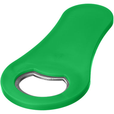 Відкривачка магнітна для пляшок Rally, колір зелений - 11260814- Фото №6