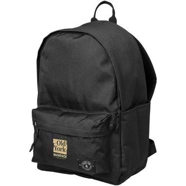 Рюкзак Vintage для ноутбука, колір суцільний чорний - 12044800- Фото №2