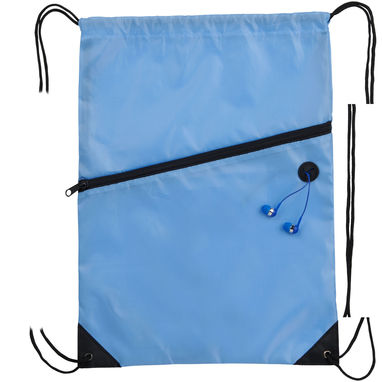 Рюкзак Oriole , колір світло-синій - 12047205- Фото №5