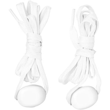 Шнурки для взуття LightsUp світлодіодні, колір білий - 12200002- Фото №3