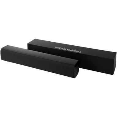 Звуковая мини-панель Vibrant Bluetooth, цвет сплошной черный - 12411600- Фото №5
