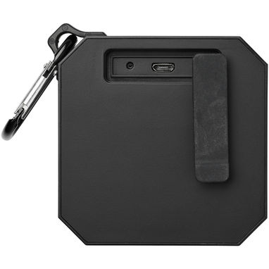 Зовнішня Bluetooth-колонка Blackwater, колір суцільний чорний - 13500900- Фото №4
