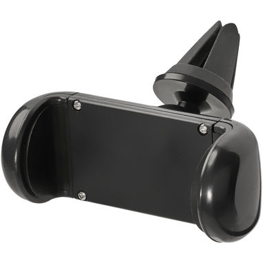 Тримач для мобільного телефону автомобільний Grip, колір суцільний чорний - 13510000- Фото №1