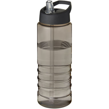 Бутылка спортивная H2O Treble , цвет шоколадный - 21087702- Фото №1