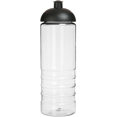 Бутылка спортивная H2O Treble , цвет прозрачный, сплошной черный - 21087800- Фото №3