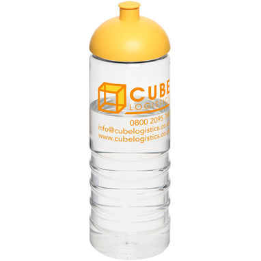 Бутылка спортивная H2O Treble , цвет прозрачный, желтый - 21087810- Фото №2