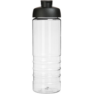 Пляшка спортивна H2O Treble , колір прозорий, суцільний чорний - 21087900- Фото №3