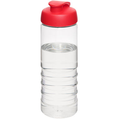 Пляшка спортивна H2O Treble , колір прозорий, червоний - 21087903- Фото №1