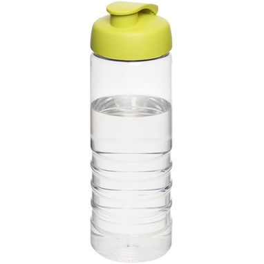 Бутылка спортивная H2O Treble , цвет прозрачный, лайм - 21087904- Фото №1