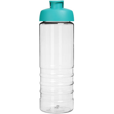 Пляшка спортивна H2O Treble , колір прозорий, колір морської хвилі - 21087905- Фото №3
