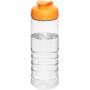 Бутылка спортивная H2O Treble , цвет прозрачный, оранжевый - 21087907- Фото №1