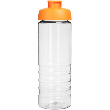Бутылка спортивная H2O Treble , цвет прозрачный, оранжевый - 21087907- Фото №3