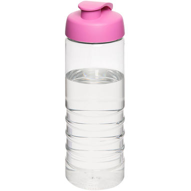 Пляшка спортивна H2O Treble , колір прозорий, рожевий - 21087908- Фото №1