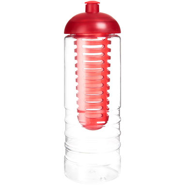 Бутылка H2O Treble , колір прозорий, червоний - 21088002- Фото №3