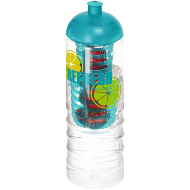 Бутылка H2O Treble , колір прозорий, колір морської хвилі - 21088004- Фото №2