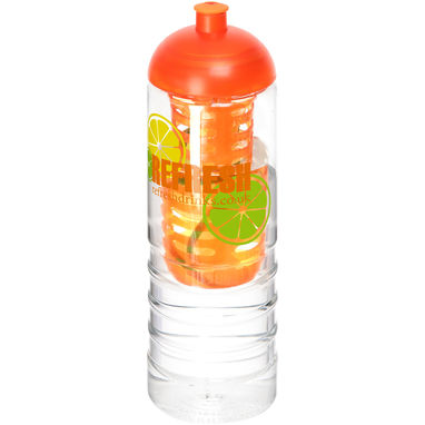 Бутылка H2O Treble , колір прозорий, помаранчевий - 21088005- Фото №2