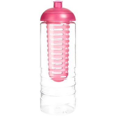Бутылка H2O Treble , колір прозорий, рожевий - 21088006- Фото №3