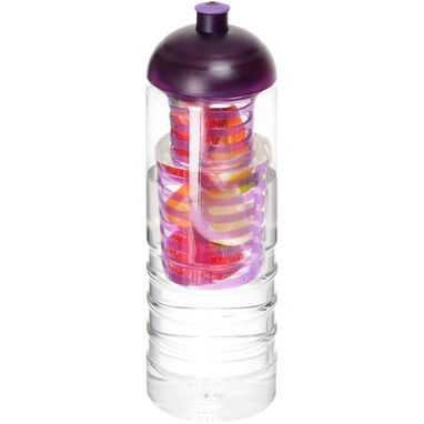 Бутылка H2O Treble , цвет прозрачный, пурпурный - 21088007- Фото №1