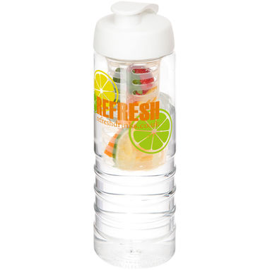 Бутылка H2O Treble , цвет прозрачный, белый - 21088100- Фото №2
