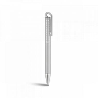 Ручка HOOK Matte, цвет сатин серебро - 81003-127- Фото №8