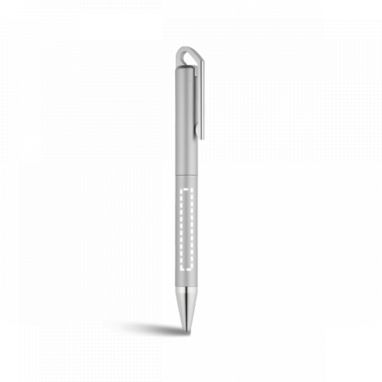 Ручка HOOK Matte, цвет сатин серебро - 81003-127- Фото №10