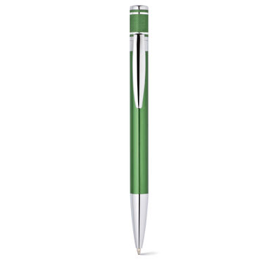 Шариковая ручка BREL, цвет зеленый - 91334-109- Фото №3