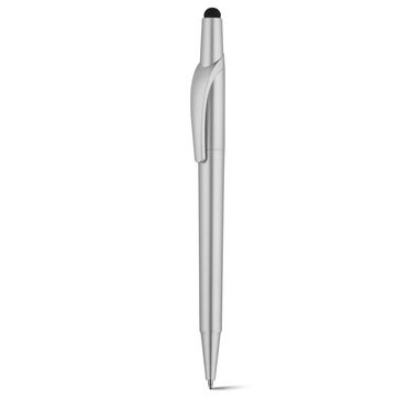 Шариковая ручка ARCADA, цвет сатин серебро - 91623-127- Фото №3