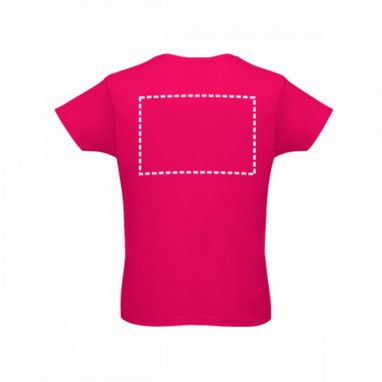 THC LUANDA. Чоловіча футболка, колір червоний  розмір XS - 30102-105-XS- Фото №7
