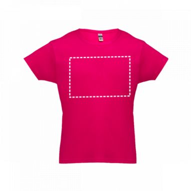 LUANDA. Мужская футболка, цвет розовый  размер XS - 30102-112-XS- Фото №3