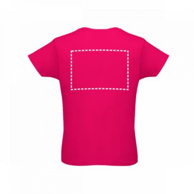 LUANDA. Мужская футболка, цвет розовый  размер 3XL - 30104-128-3XL- Фото №7