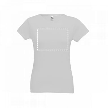 THC SOFIA WH. Жіноча футболка, колір білий  розмір L - 30105-106-L- Фото №3
