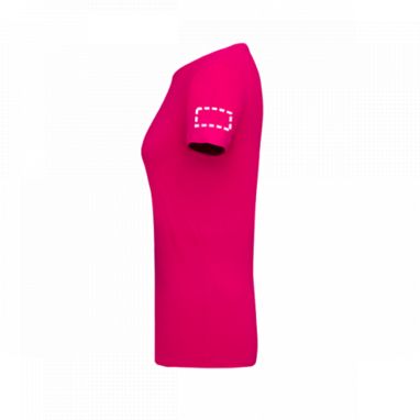 THC SOFIA. Жіноча футболка, колір світло-рожевий  розмір S - 30106-112-S- Фото №5
