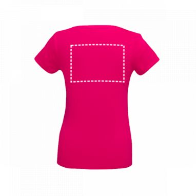 SOFIA. Женская футболка, цвет розовый  размер S - 30106-112-S- Фото №7