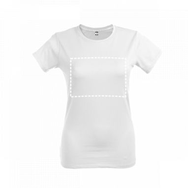 ANKARA WOMEN. Женская футболка, цвет белый  размер L - 30113-106-L- Фото №3