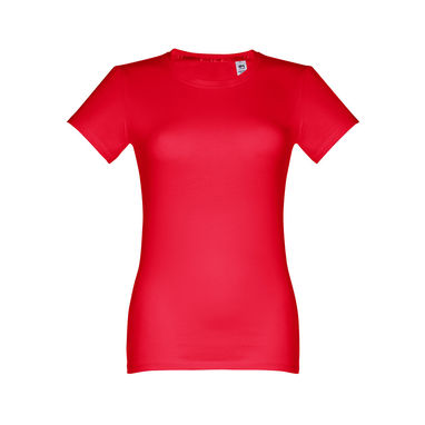 THC ANKARA WOMEN. Жіноча футболка, колір червоний  розмір L - 30114-105-L- Фото №2