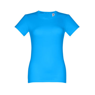 ANKARA WOMEN. Женская футболка, цвет бирюзовый  размер L - 30114-154-L- Фото №2