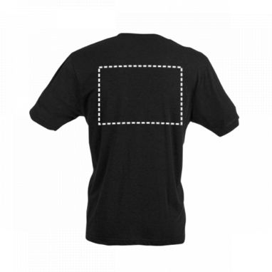 ATHENS. Мужская футболка, цвет черный  размер L - 30116-103-L- Фото №7