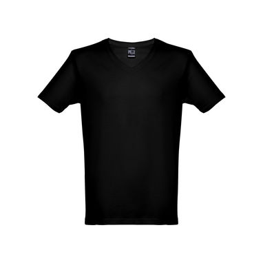 ATHENS. Мужская футболка, цвет черный  размер M - 30116-103-M- Фото №2