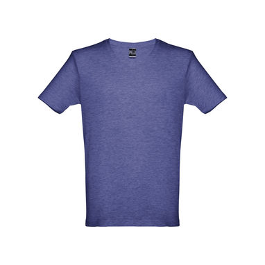 ATHENS. Мужская футболка, цвет матовый синий  размер M - 30116-194-M- Фото №2