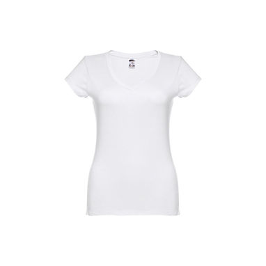 ATHENS WOMEN. Женская футболка, цвет белый  размер L - 30117-106-L- Фото №2