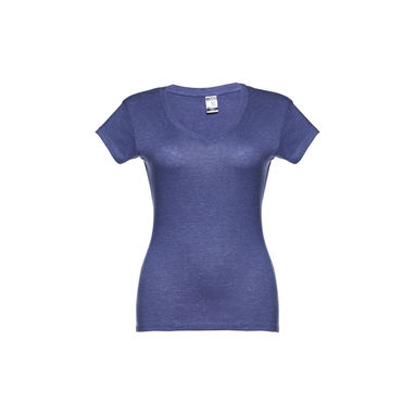 ATHENS WOMEN. Женская футболка, цвет матовый синий  размер S - 30118-194-S- Фото №2