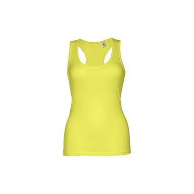 THC TIRANA. Жіноча безрукавка, колір жовтий лайм  розмір S - 30120-148-S- Фото №2