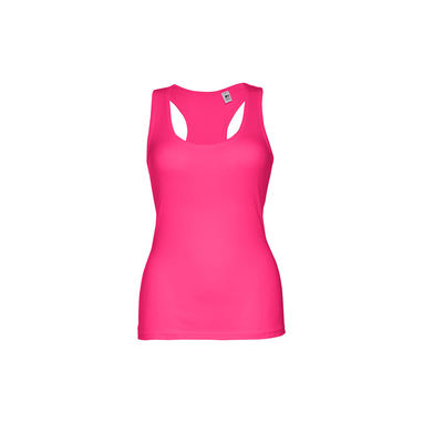 TIRANA. Женская футболка безрукавка, цвет фуксия  размер XL - 30120-102-XL- Фото №2