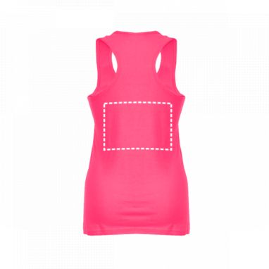TIRANA. Женская футболка безрукавка, цвет коралловый  размер XL - 30120-178-XL- Фото №6