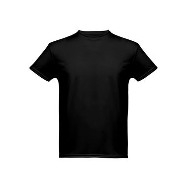 THC NICOSIA. Чоловіча спортивна футболка, колір чорний  розмір L - 30127-103-L- Фото №2