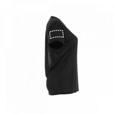 NICOSIA WOMEN. Женская техническая футболка, цвет черный  размер M - 30128-103-M- Фото №6