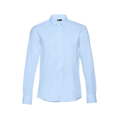 PARIS. Мужская рубашка popeline, цвет голубой  размер L - 30151-124-L- Фото №2